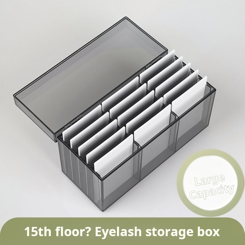 Eyelash Extension Look - 15 schichten Wimpern Lagerung Box Display-ständer