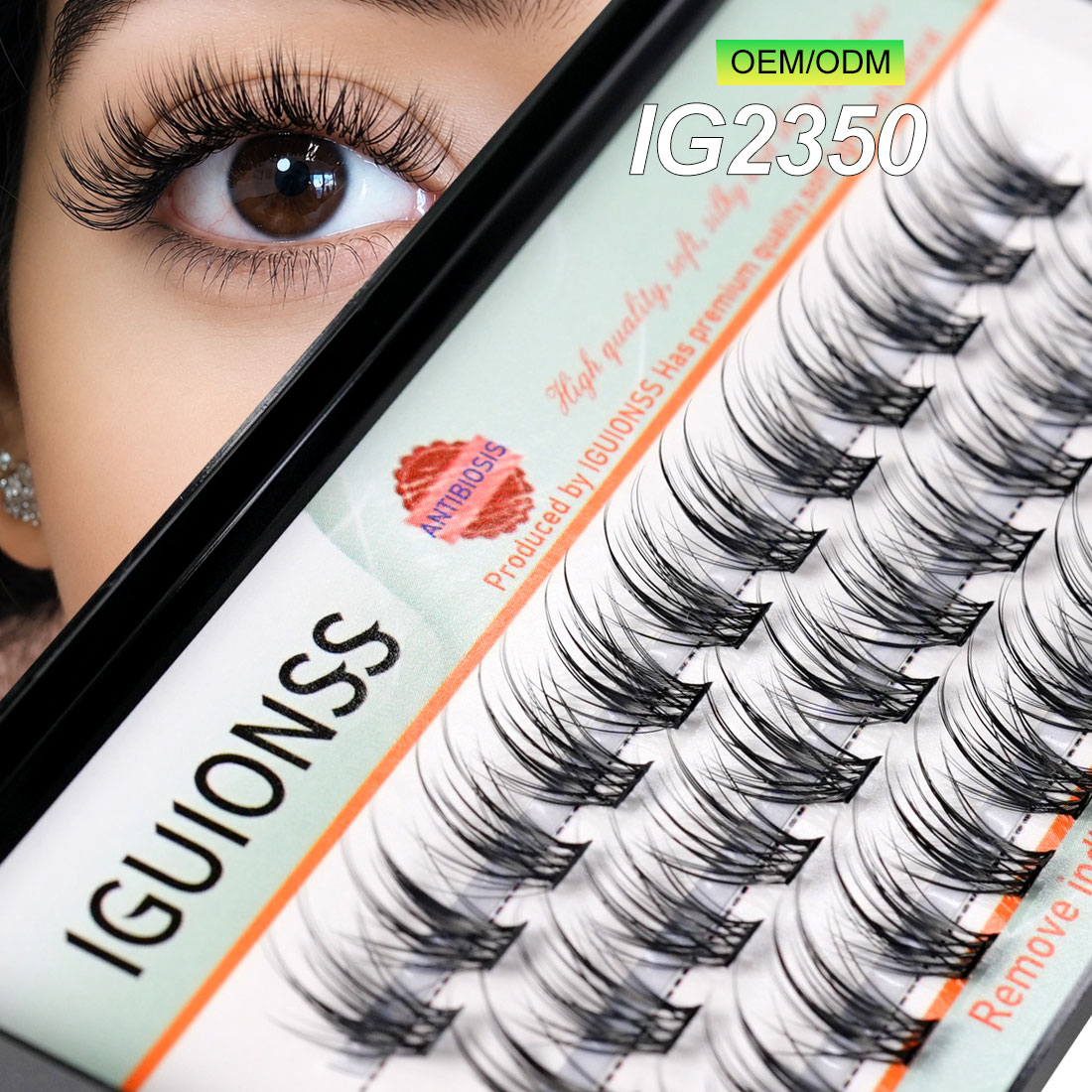 OEM ODM Wimpernbüschel DIY Ein – Eyelash Extension Human Hair Bewertung und Preis
