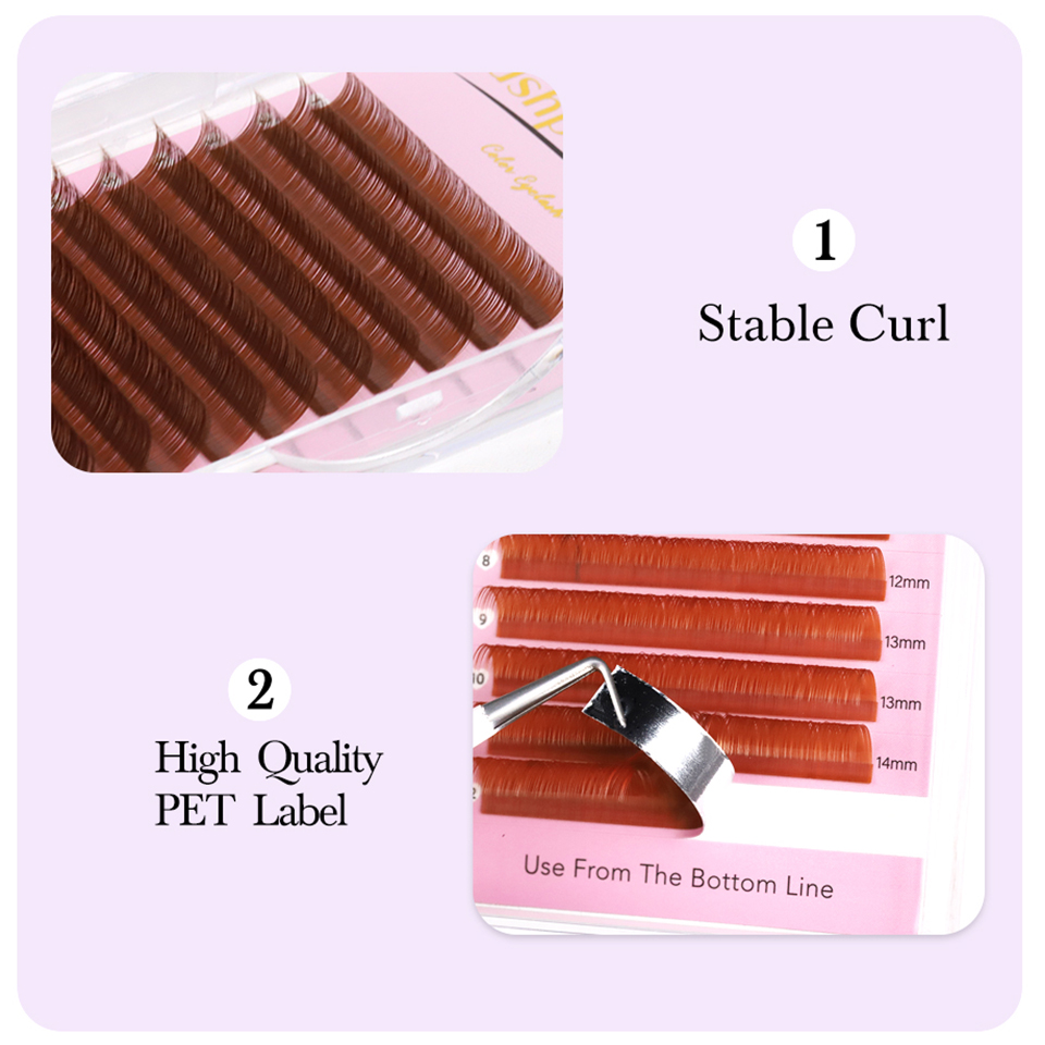 0,05 0,07 Hell-/Mittel-/Dunkel – Eyelash Extension Russian Bewertung und Preis
