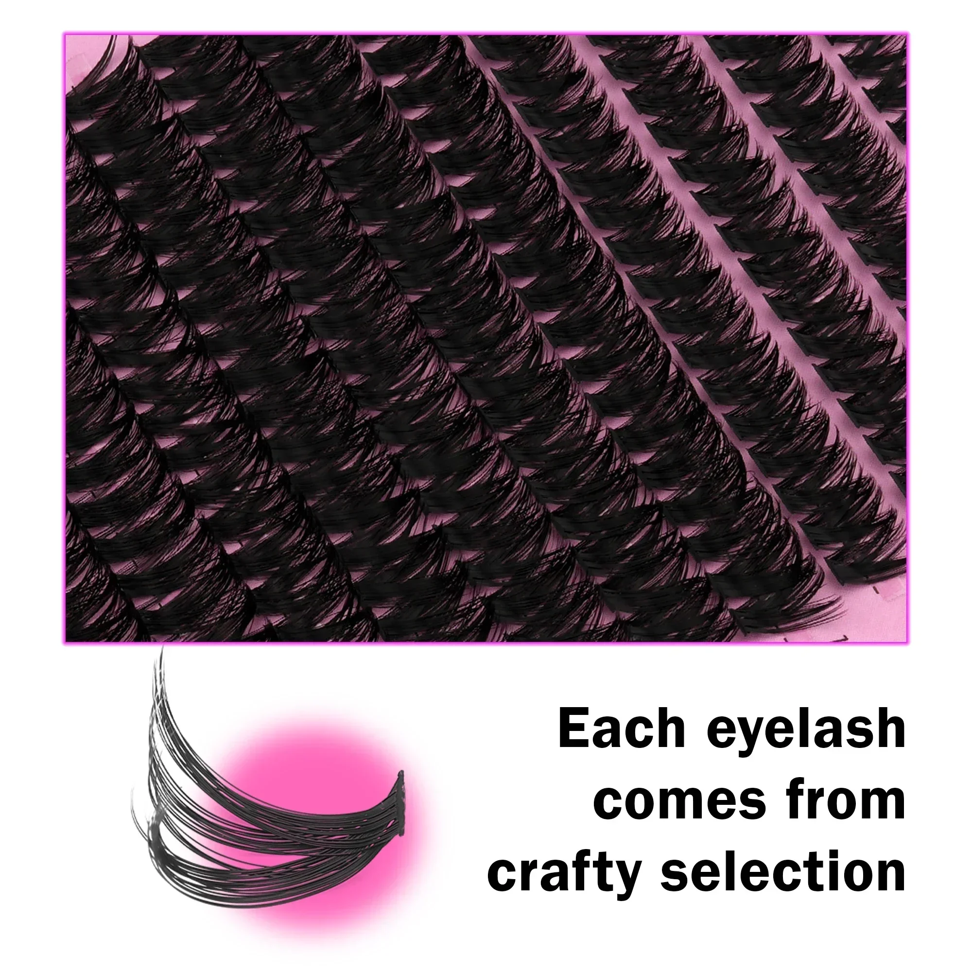 14 Reihen russische Cluster-Wi – Eyelash Extension Russian Bewertung und Preis