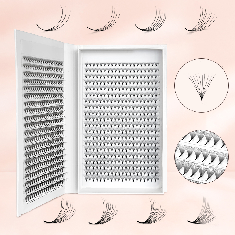 800/1600 vorgefertigte Volumen – Eyelash Extension For Asian Eyes Bewertung und Preis