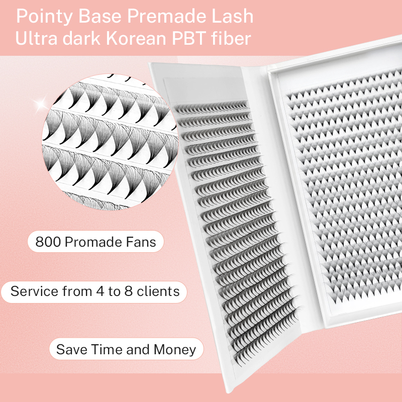 800/1600 vorgefertigte Volumen – Eyelash Extension For Asian Eyes Bewertung und Preis