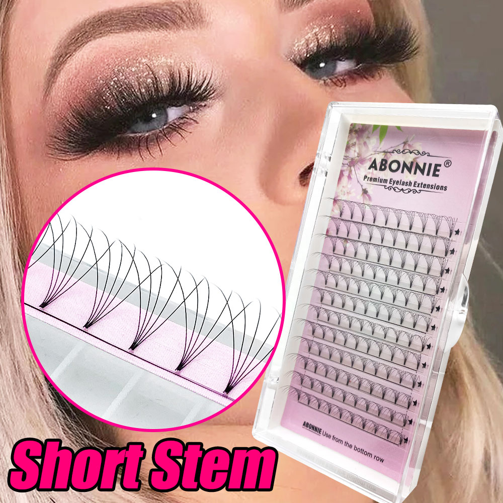 ABONNIE Velvet Short Stem Russ – Eyelash Extension Russian Bewertung und Preis