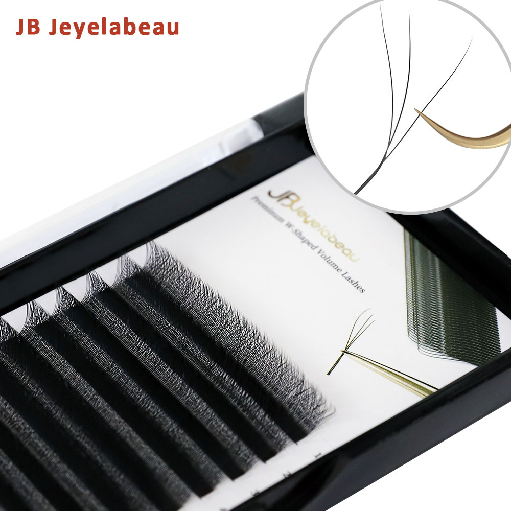 3D W-Form Wimpernverlängerunge – Eyelash Extension Human Hair Bewertung und Preis