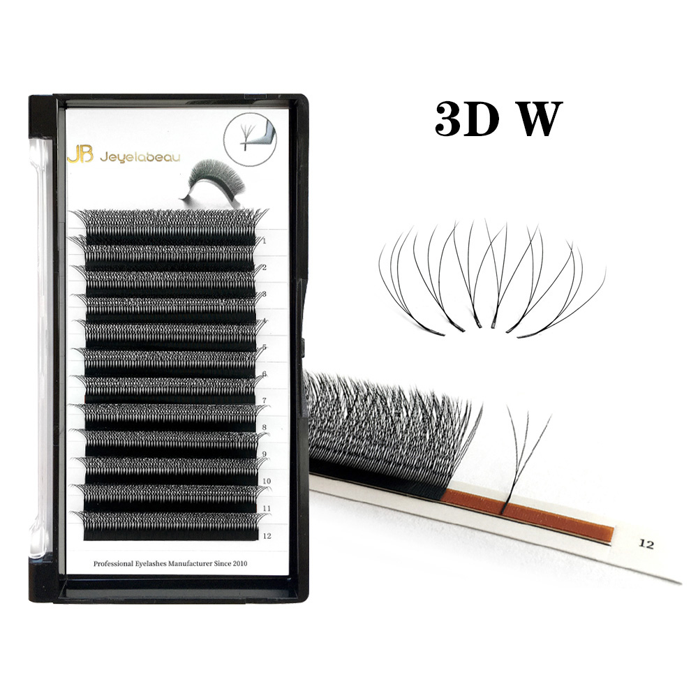 3D W-Form Wimpernverlängerunge – Eyelash Extension Human Hair Bewertung und Preis