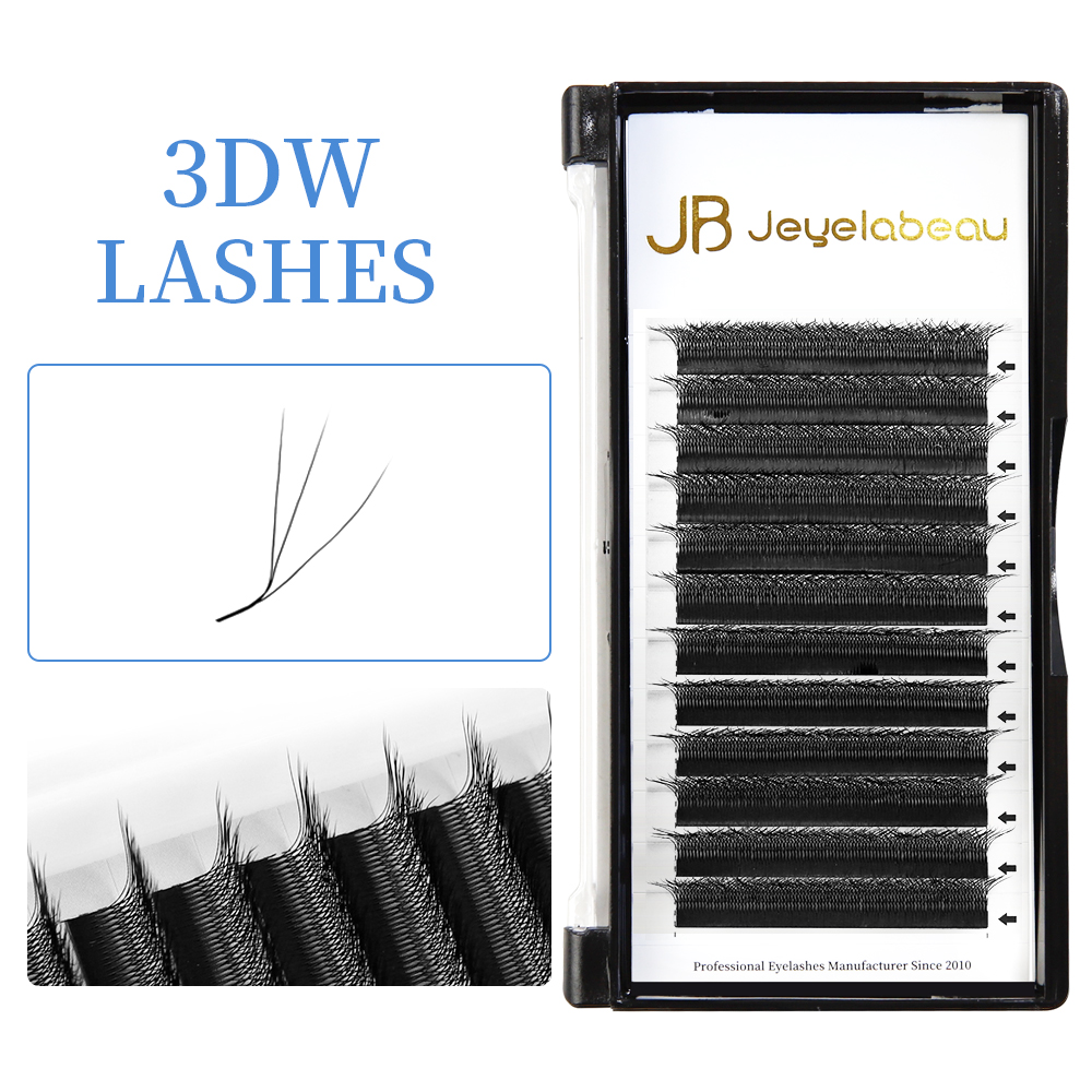 3D W-Form Wimpernverlängerunge – Eyelash Extension Human Hair Bewertung und Preis