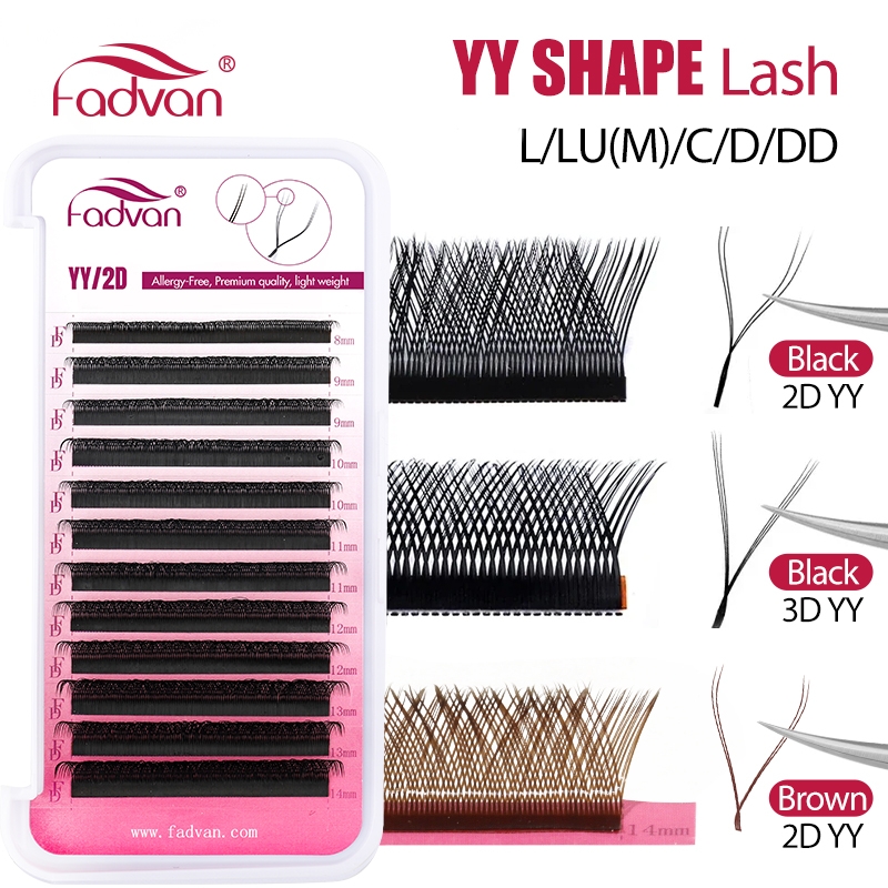 FADVAN YY/SYY Form L/LU(M)/C/D – Eyelash Extension For Asian Eyes Bewertung und Preis