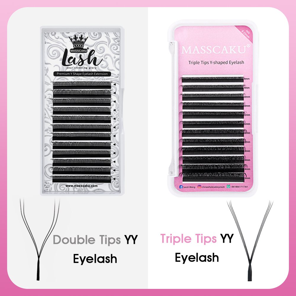 MASSCAKU Heißer Verkauf Natürl – Eyelash Extension Russian Bewertung und Preis