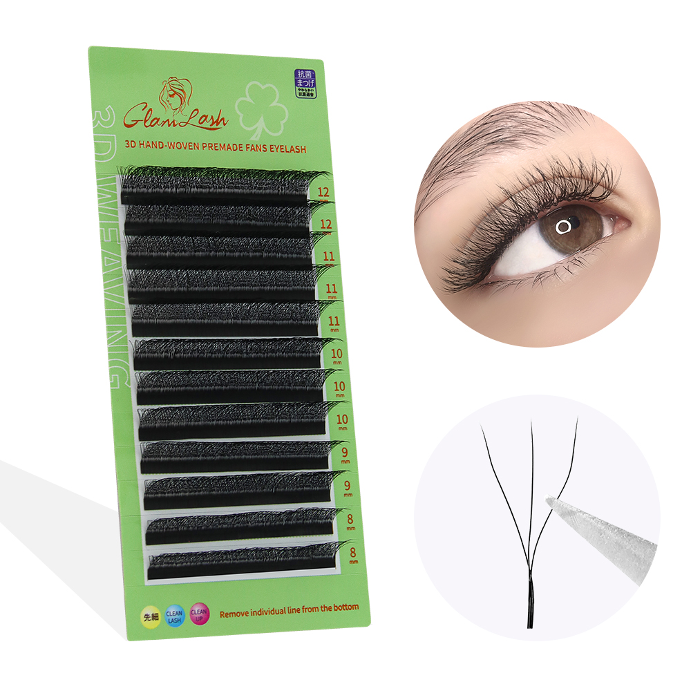 GLAMLASH W-Form Wimpernverläng – Eyelash Extension Human Hair Bewertung und Preis
